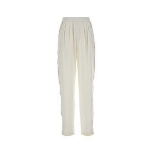 Tom Ford Women White Silk Pajamas Pant